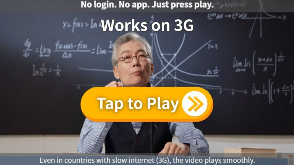 Tap to play video